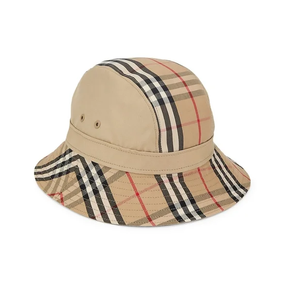 Burberry Supernova Check Bucket Hat BURBERRY Vintage Check Cotton Gabardine Supernova Check  main image 2